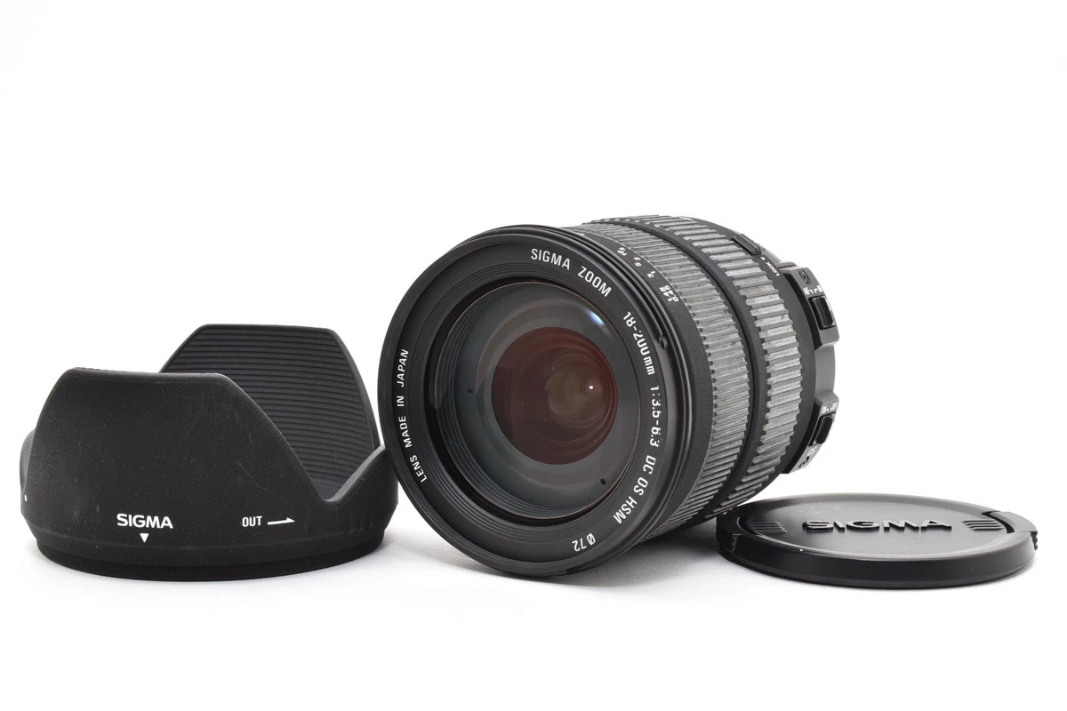 Sigma DC 18-200mm Focal Camera Lenses for sale | eBay