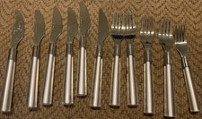 Ikea Skymta 11 White Core Plastic & Stainless...