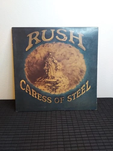 Rush~Caress of Steel LP~1975 Mercury Records~SRM-1-1046~MASTERDISK~GATEFOLD CVR