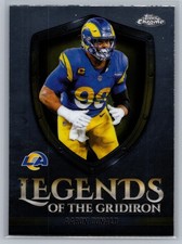 2025 Topps Chrome #LOG-40 Aaron Donald Legends of the Gridiron