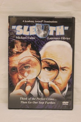 Sleuth (DVD, 1972) Michael Cane Laurence Oliver Complete G2