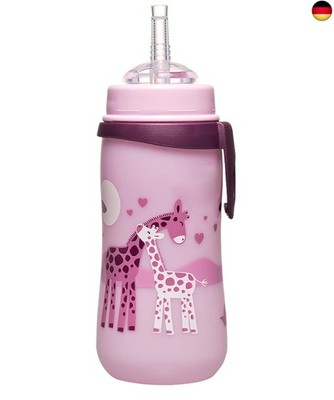 nip - Strohhalmbecher Straw Cup | Leichte, auslaufsichere Kindertrinkflasche