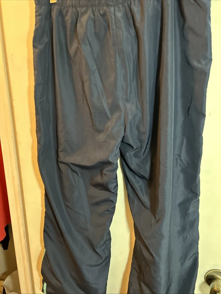 Pantalones deportivos Oleg Cassini para mujer azul con cordón talla L cintura elástica Foto 4 de 4