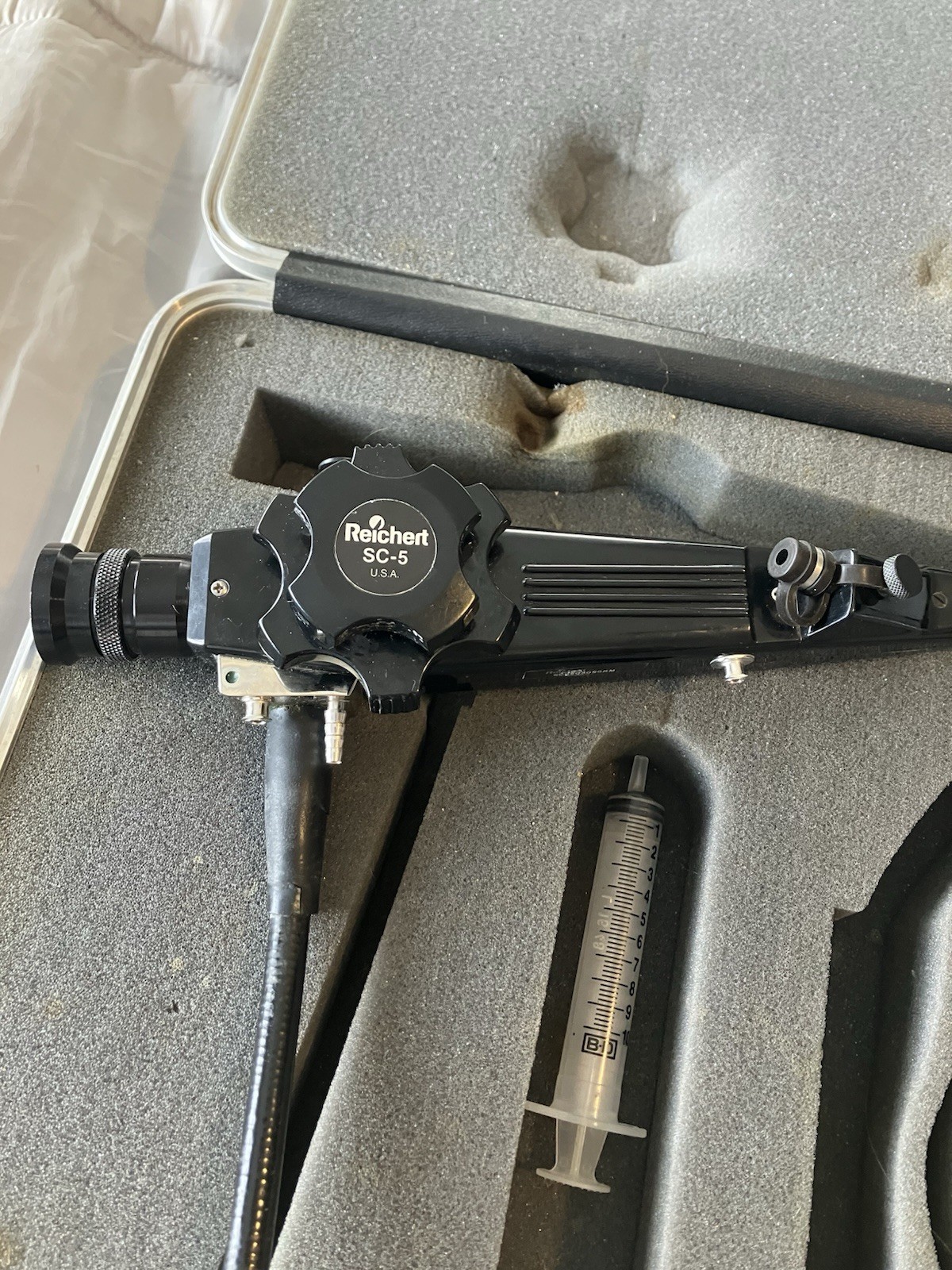 Flexible 60cm Fiber Optic Sigmoidoscope With Light And Air Source