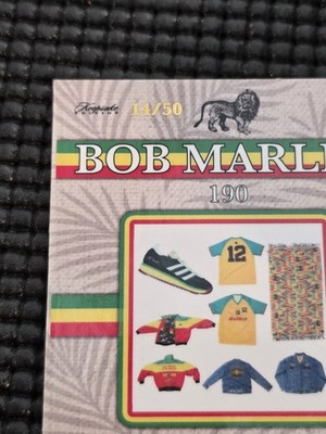 2025 BOB MARLEY KEEPSAKE PREMIERE EDITION #190 AUTHENTIC RELIC #'d