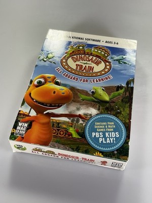 PBS Kids Jim Henson s Dinosaur Train - All Aboard For Learning CD ROM WIN/MAC