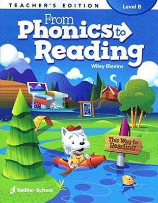 From Phonics to Reading Level B - Paperback, by Wiley Blevins - Very Good