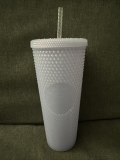 Starbucks 2021 Holiday Icy Lila Bling Tachonado Vaso Frío 24oz