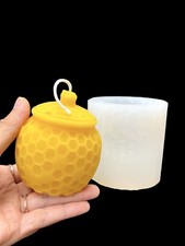 silicone honey jar Mold for candle soap resin