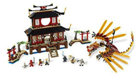 LEGO Ninjago Fre Temple  set 2507 custom 