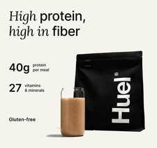 Huel Black Edition Chocolate  3.6oz Vegan Protein, Complete Meal,17 Servings 9/26