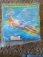 Inflatable Pool Float Mat Bed  Lounge Pool Raft 72" x 27" NEW