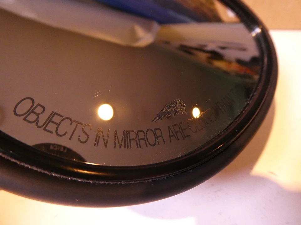 Espejo retrovisor Indian Chieftain Dark Horse plano negro delantero derecho 2635790-463 X9 Foto 3 de 4