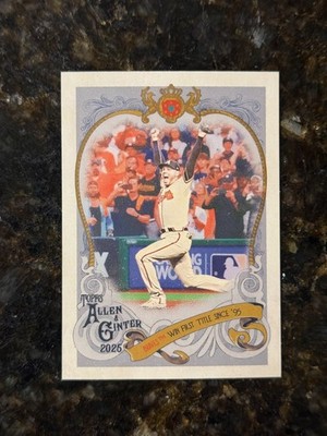 2025 TOPPS ALLEN & GINTER Baseball - Pick a Card Complete Your Set