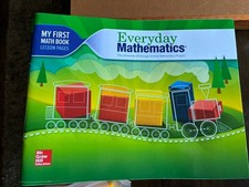 Set Lot 19 Everyday Mathematics My First Math Books Lesson/Journal Pages Grade K