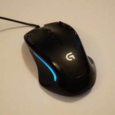 【新品】Logitech G300s mice USB Optical 2500 Logitech G300s Gaming Mouse | Wired | 2500 DPI | 9 Programmable