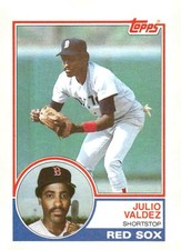 1983 Topps #628 Julio Valdez