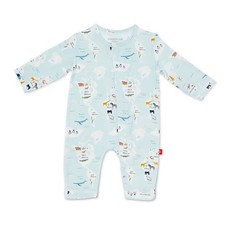 Magnetic Me Easy-Close Modal Coverall Jumpsuit Sea The World 6-9 Months