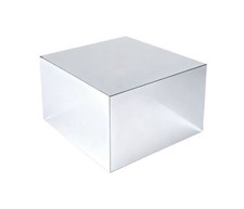 Silver Mirrored Acrylic Table Riser Wedding Table Centrepiece 