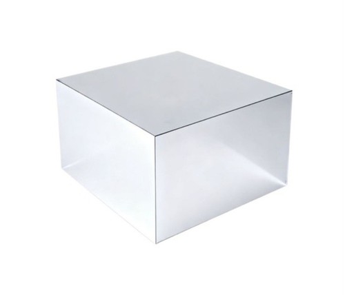 Silver Mirrored Acrylic Table