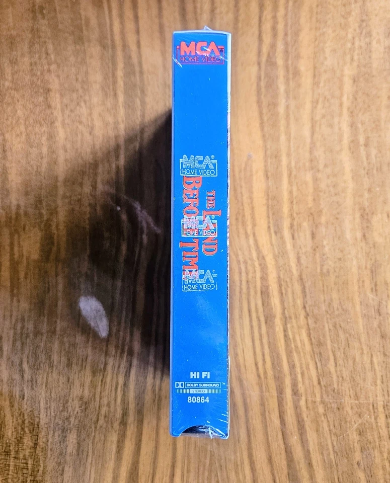 1988 The Land Before Time VHS Tape w/ Pizza Hut Promo Offer Sticker! - Image 4 of 4