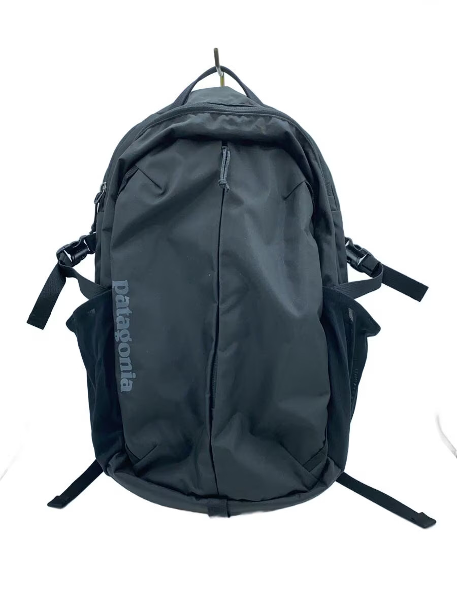 Patagonia Backpack, Polyester, Black, Solid Color… - image 1