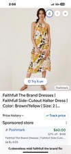 Faithfull the Brand Women's Floral Pearl Button-Down Midi Dress