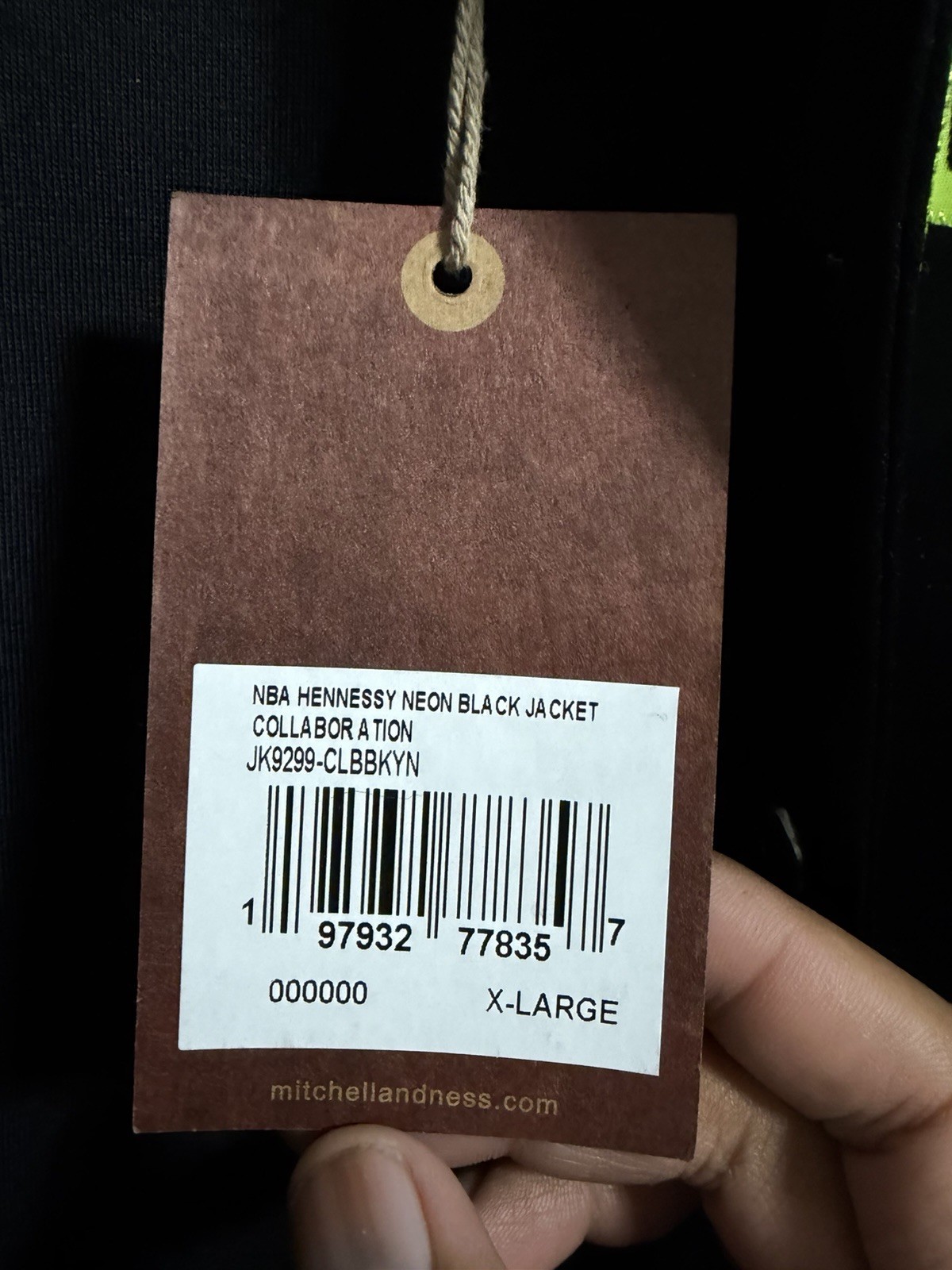 NBA x Hennessy Varsity Jacket Size XL