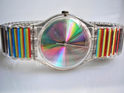 SWATCH GENT-FLEX TIME TO DANCE - NEUWARE - REGENBOGENFARBEN