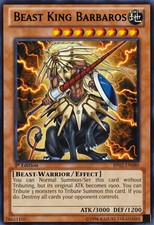 Beast King Barbaros - BP02-EN080 - Rare - 1st Edition - Damaged - Battle Pack 2: