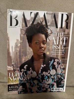 Harper's BAZAAR Magazine UK November 2024 - LUPITA NYONG O, Art Issue