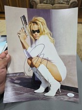 Authentic Autographed Photo of Pamela Anderson 12x18 coa jsa