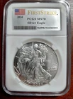 2024 $1 American Silver Eagle MS70 FS PCGS First Strike USA Flag FREE SHIPPING