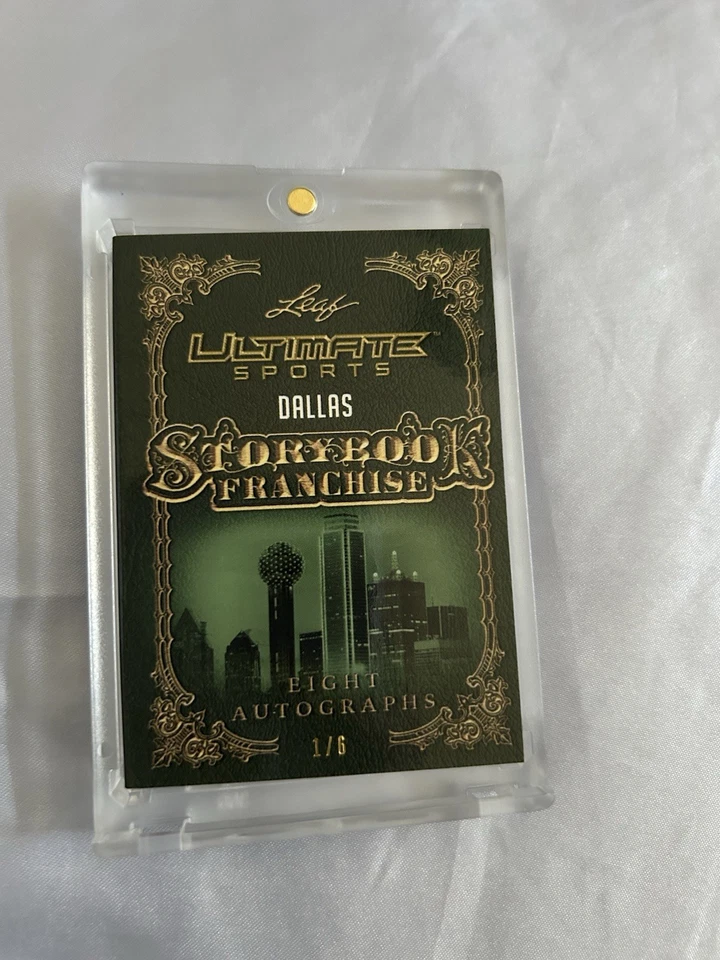 2024 Leaf Ultimate Sports Storybook Franchise Cowboys 8 Autos /6 Aikman Emmitt - Image 3 of 4