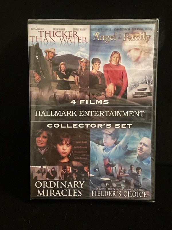 Hallmark 4-Film Collector's Set DVD NEW Thicker Than Water Angel In The Family 