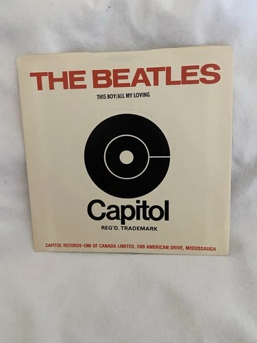 The Beatles All My Loving This Boy True Stereo Canada 45 1976