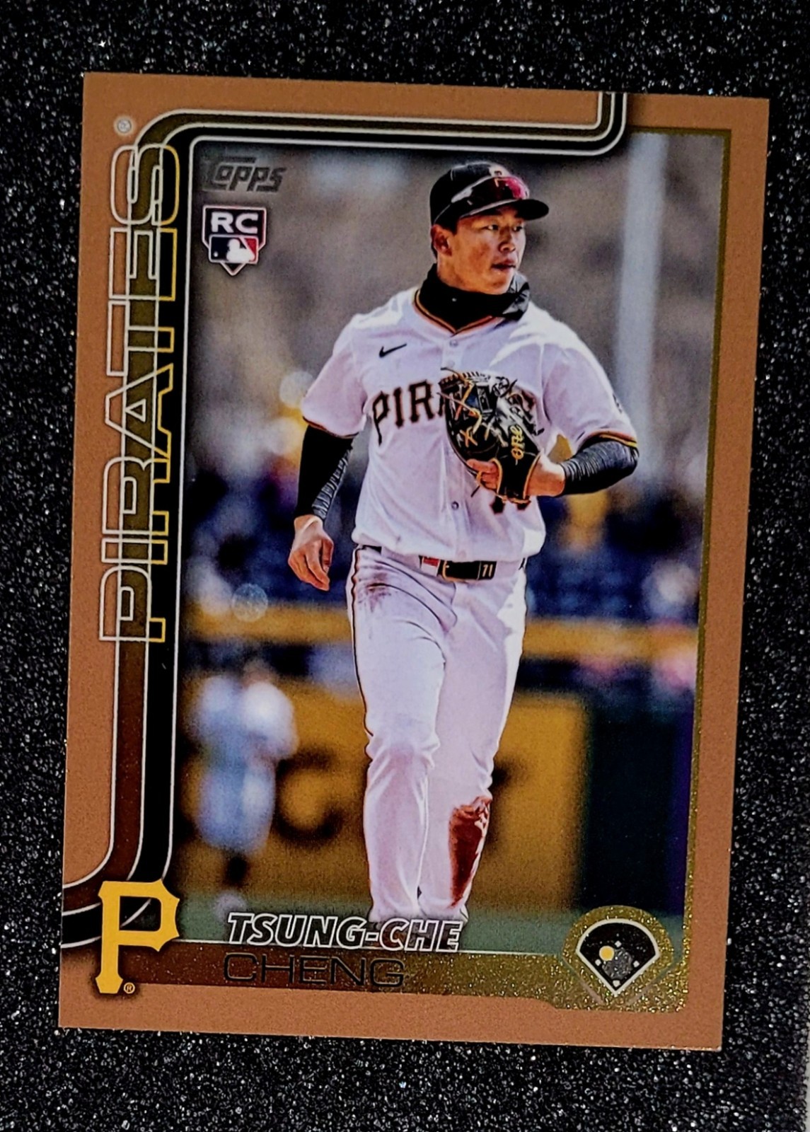 2025 Topps Update Series - Tsung-Che Cheng #US72 Gold /2025 (RC)