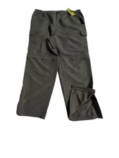 BSA Mens Uniform Switchback Convertible Pants  Large Scouts Green 30" Inseam