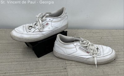 Reebok Club C White Solid Athletic Shoe Women's Size 8.5