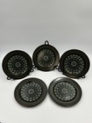Mikasa Majorca Intaglio Japan Salad Plate 7 3/4 Inch Stoneware VTG 1974 Set Of 5