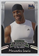2006 Press Pass Legends Silver 78/499 Marcedes Lewis #S44 11h3