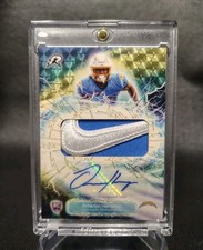 Marketplace image: 🔥2025 Topps Resurgence Omarion Hampton NIKE SWOOSH PATCH Auto Superfractor 1/1