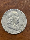 1956-P Franklin Half Dollar 90% Silver Philadelphia Mint