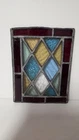 Antique Vintage  Tiffany-style Stained Glass Window Panel