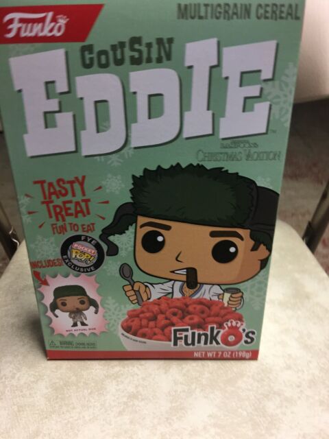 FUNKOS National Lampoon's Christmas Cousin Eddie Cereal EXP 6/07/19 Funko POP! | eBay