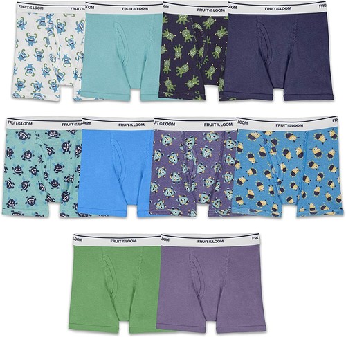 Fruit of the Loom Toddler Boys' Assorted Boxer Briefs - Picture 6 of 8
