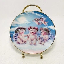 Hamilton Plate Flying Lesson 6.5" Kristin Dreamsicles Angel Limited Collector