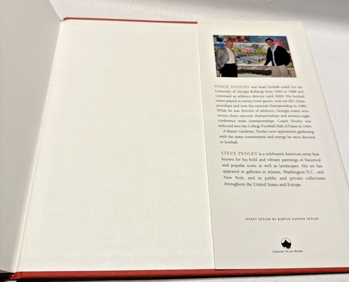 *Signed* Vince Dooley’s Garden by Vince Dooley Signed By Dooley & Penley 2010 - Picture 9 of 10