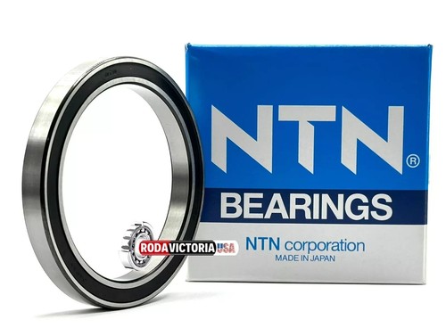 NTN JAPAN 6814 LLB BALL BEARING, RUBBER SEALED 61814 2RS 2NSL 70x90x10 mm - Picture 2 of 4