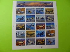 Stamps US * Sc 3916-25 * Advances in Aviation * 2005 * MNH * 37c * 